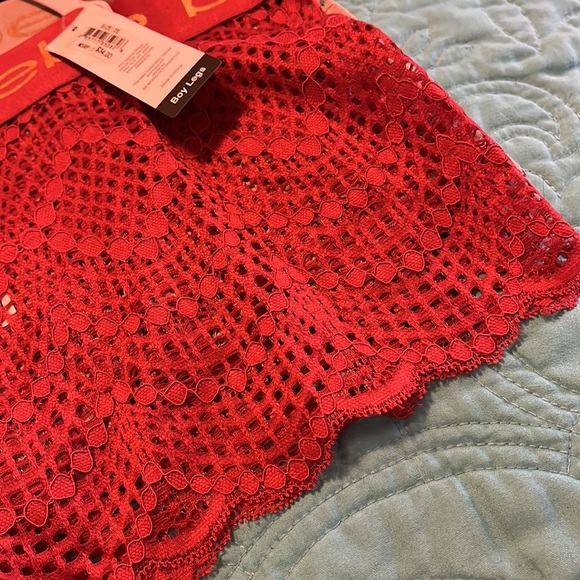 NWT bebe 3 pack plus size lace boy short - Picture 5 of 6